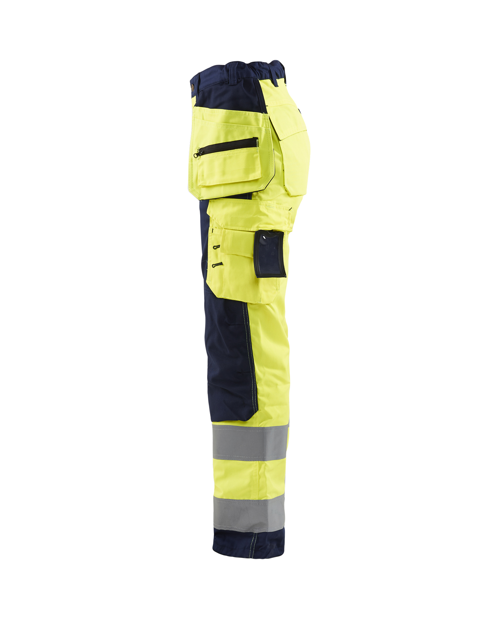 Pantalon artisan haute-visibilité femme Blåkläder 7156 Jaune fluo/Marine Blaklader - 715618113389C