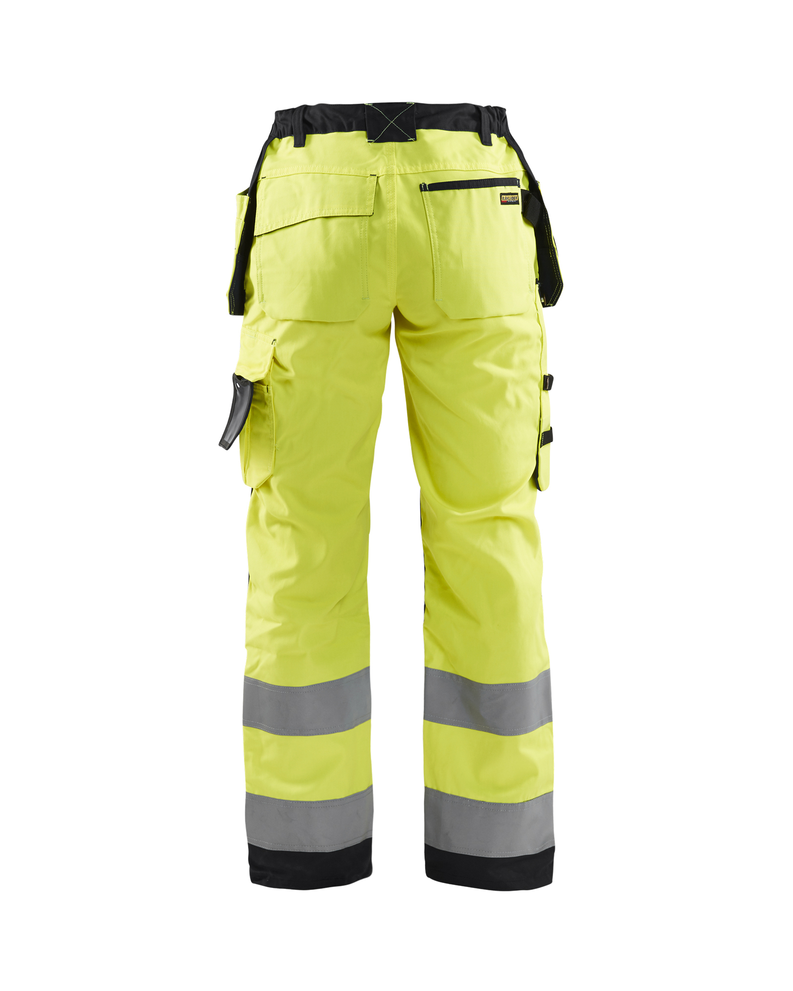Pantalon artisan haute-visibilité femme Blåkläder 7156 Jaune fluo/Noir Blaklader - 715618113399C