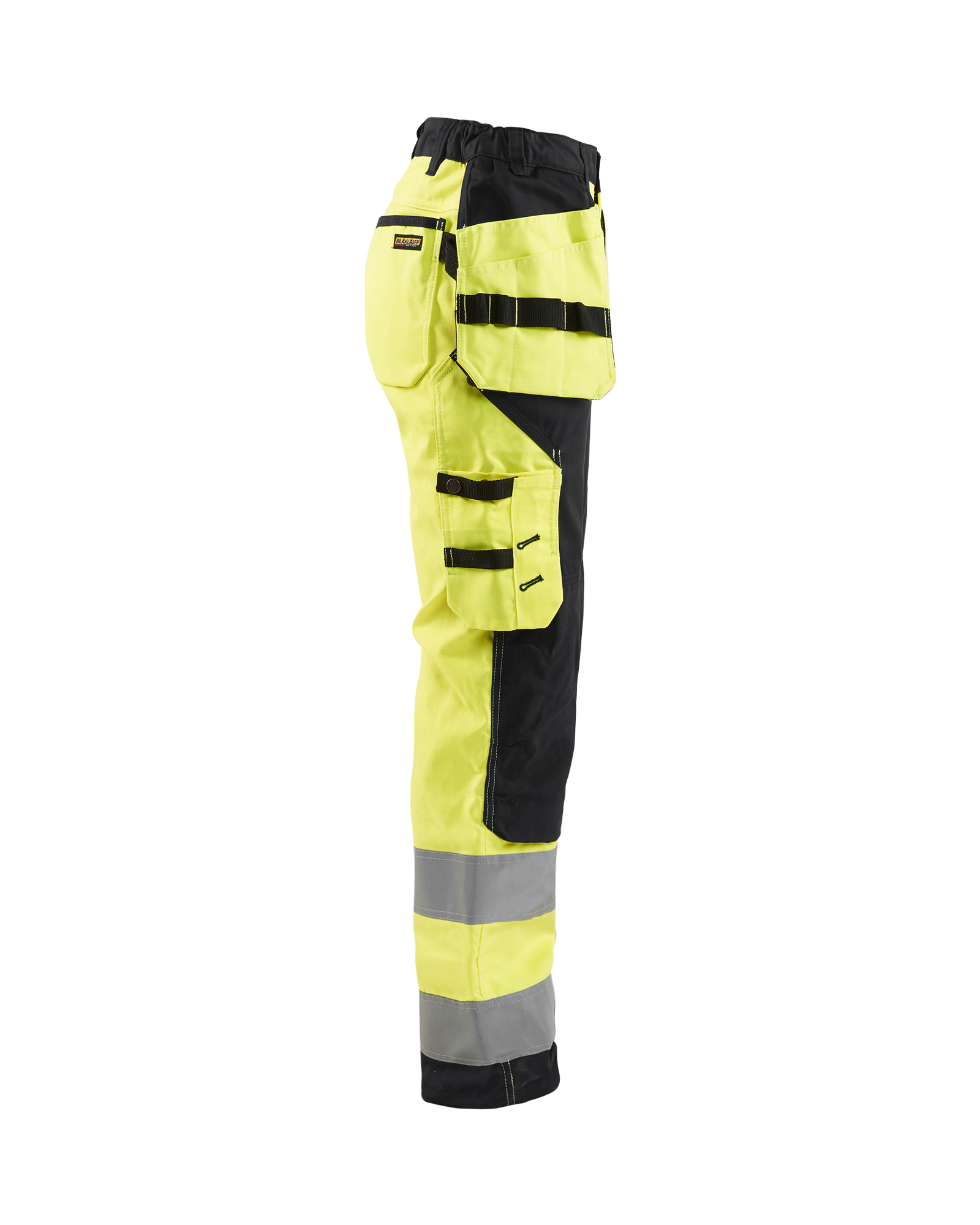 Pantalon artisan haute-visibilité femme Blåkläder 7156 Jaune fluo/Noir Blaklader - 715618113399C