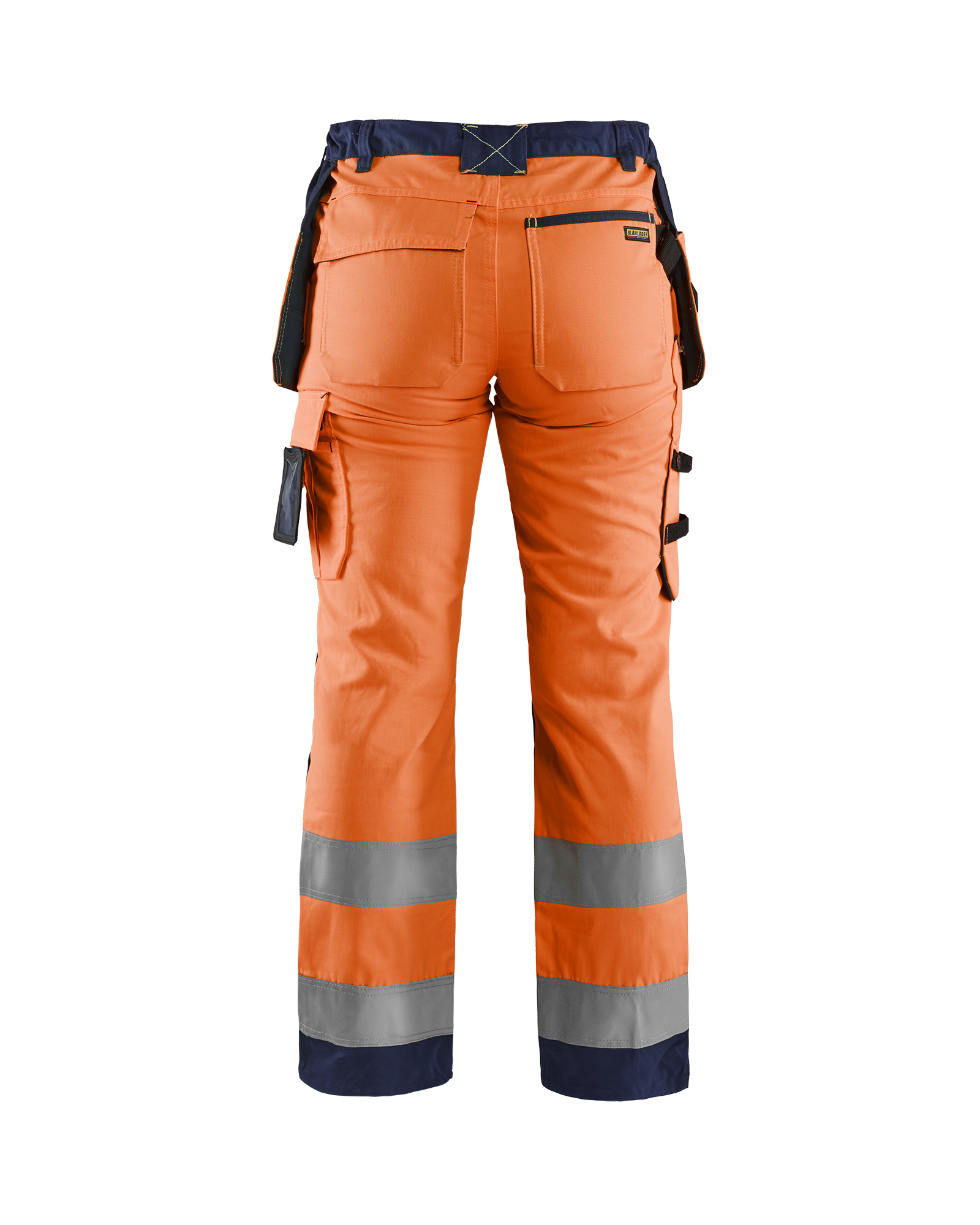 Pantalon artisan haute-visibilité femme Blåkläder 7156 Orange fluo/Marine Blaklader - 715618115389C