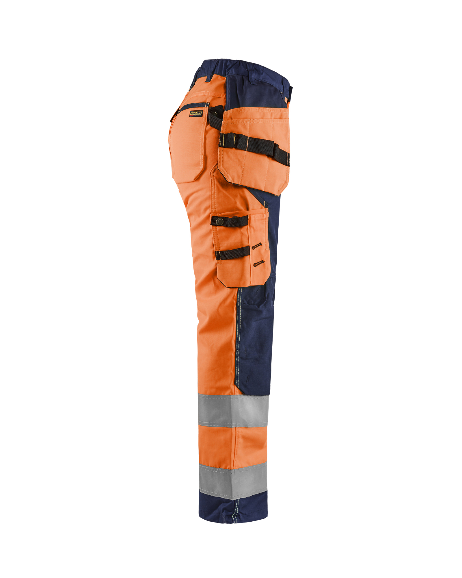 Pantalon artisan haute-visibilité femme Blåkläder 7156 Orange fluo/Marine Blaklader - 715618115389C