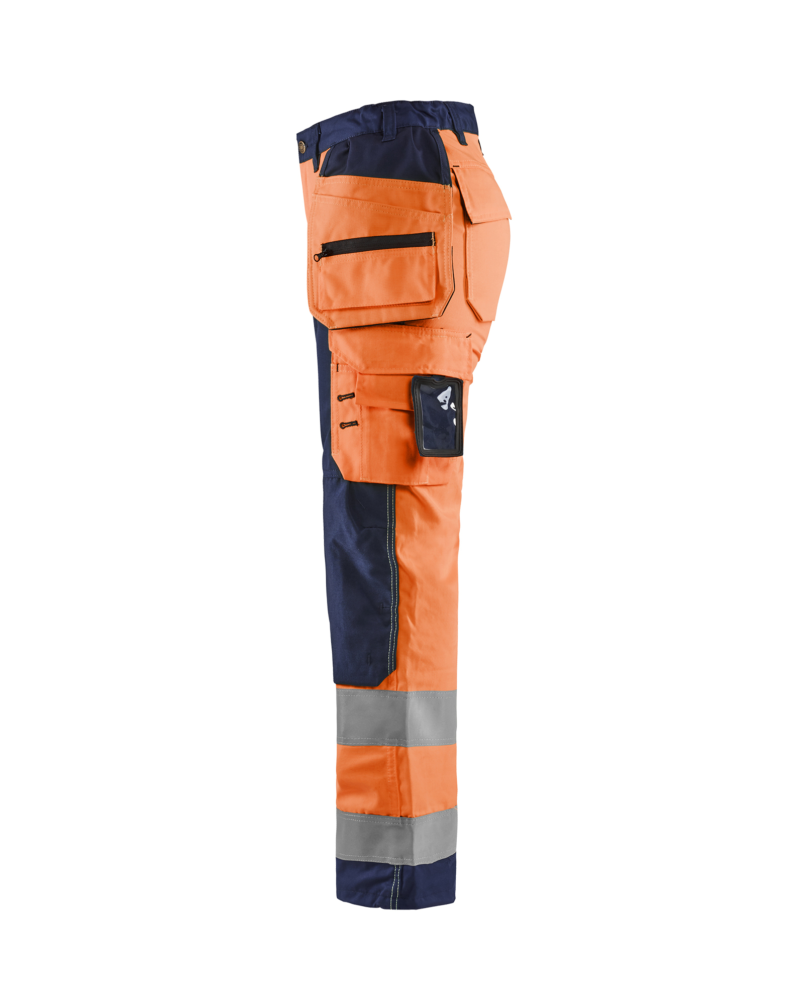 Pantalon artisan haute-visibilité femme Blåkläder 7156 Orange fluo/Marine Blaklader - 715618115389C