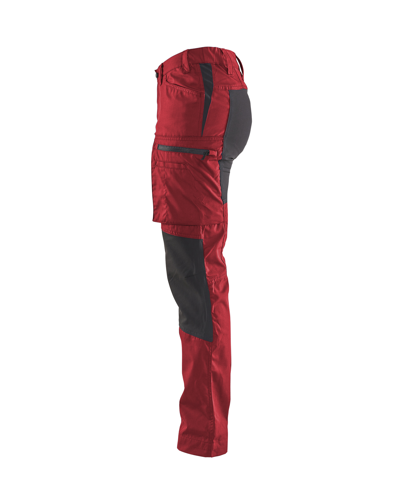 Pantalon maintenance +stretch femme Blåkläder 7159 Rouge/Noir Blaklader - 715918455699C