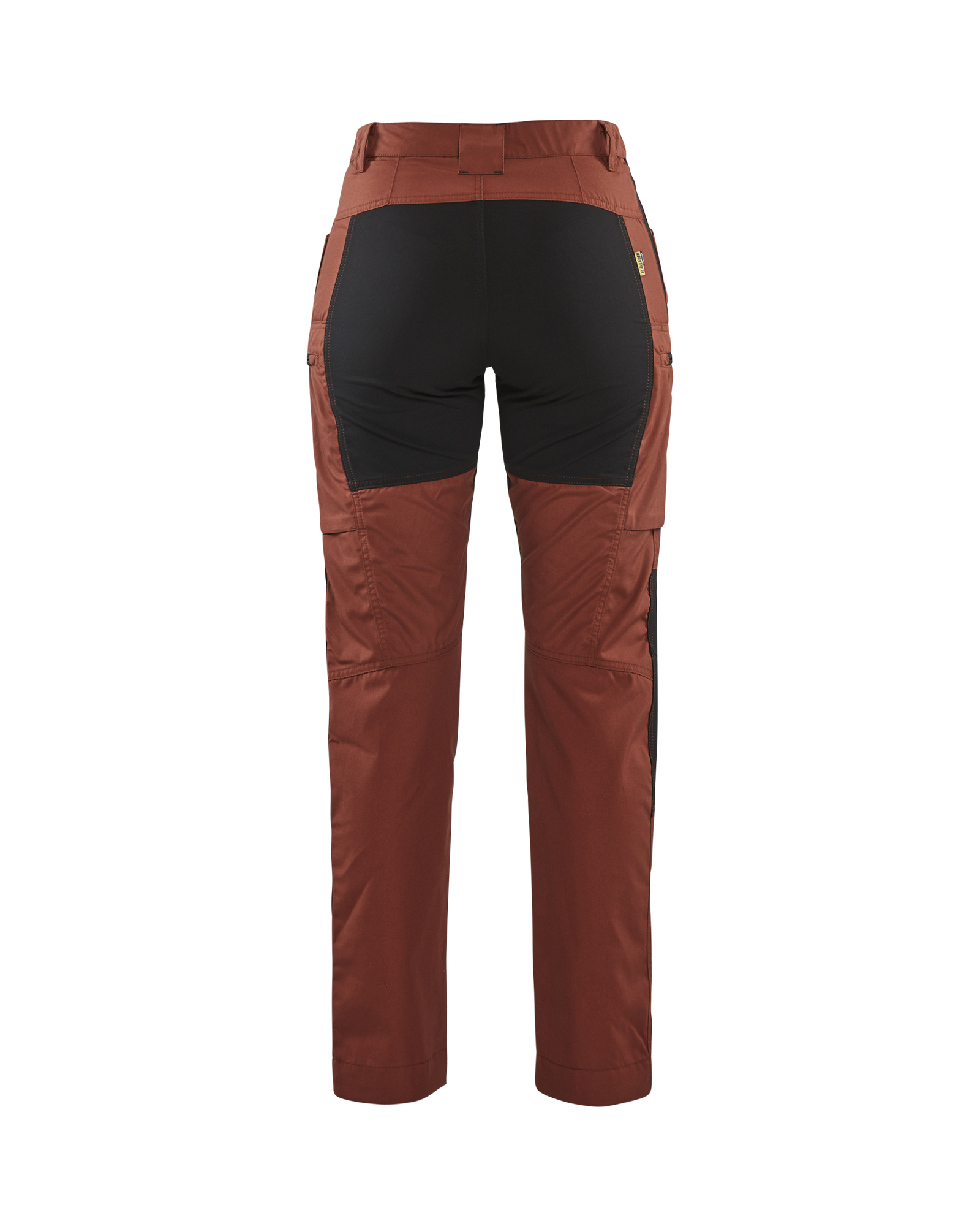 Pantalon maintenance +stretch femme Blåkläder 7159 Rouge brique/Noir Blaklader - 715918455999C