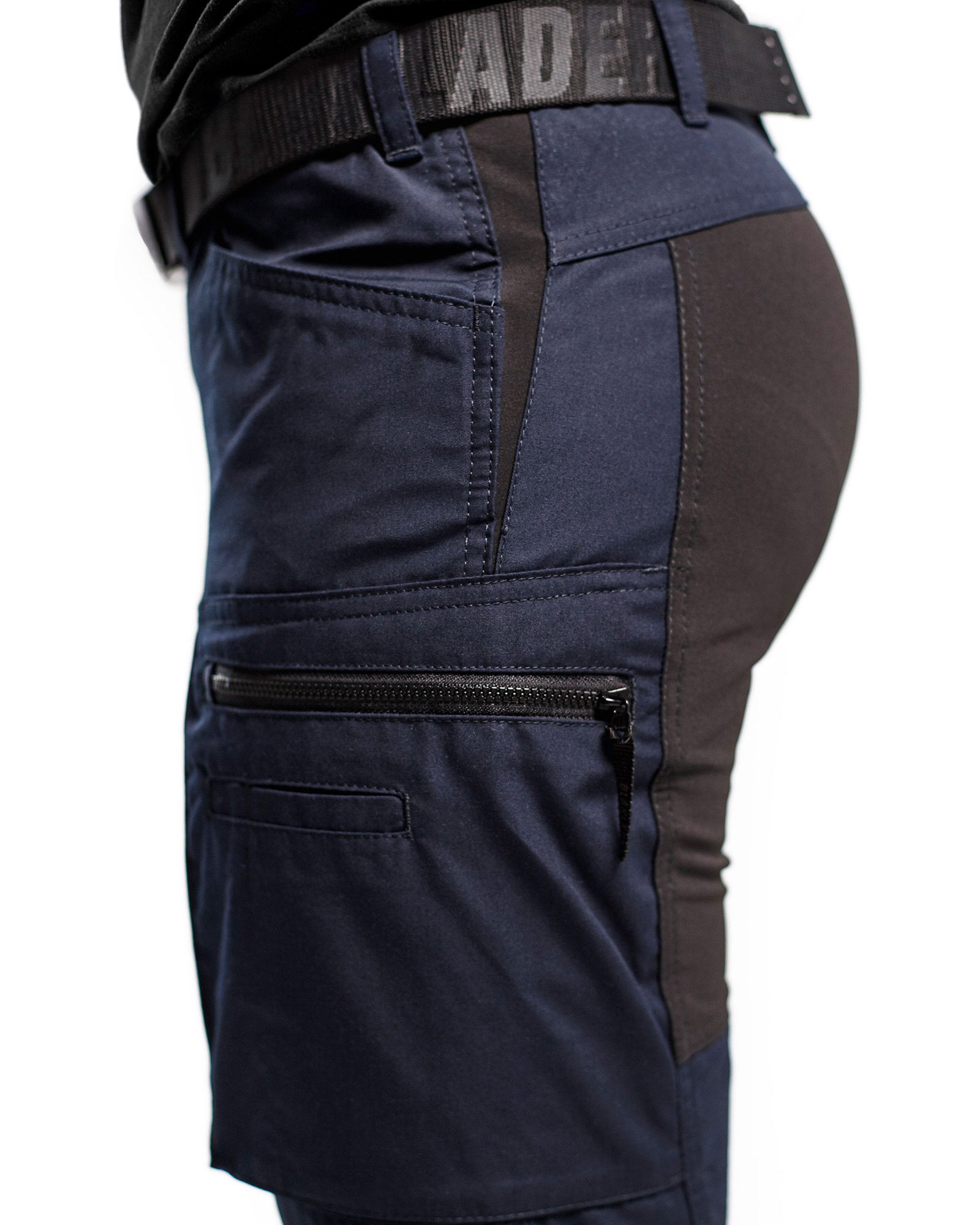 Pantalon maintenance +stretch femme Blåkläder 7159 Marine foncé/Noir Blaklader - 715918458699C