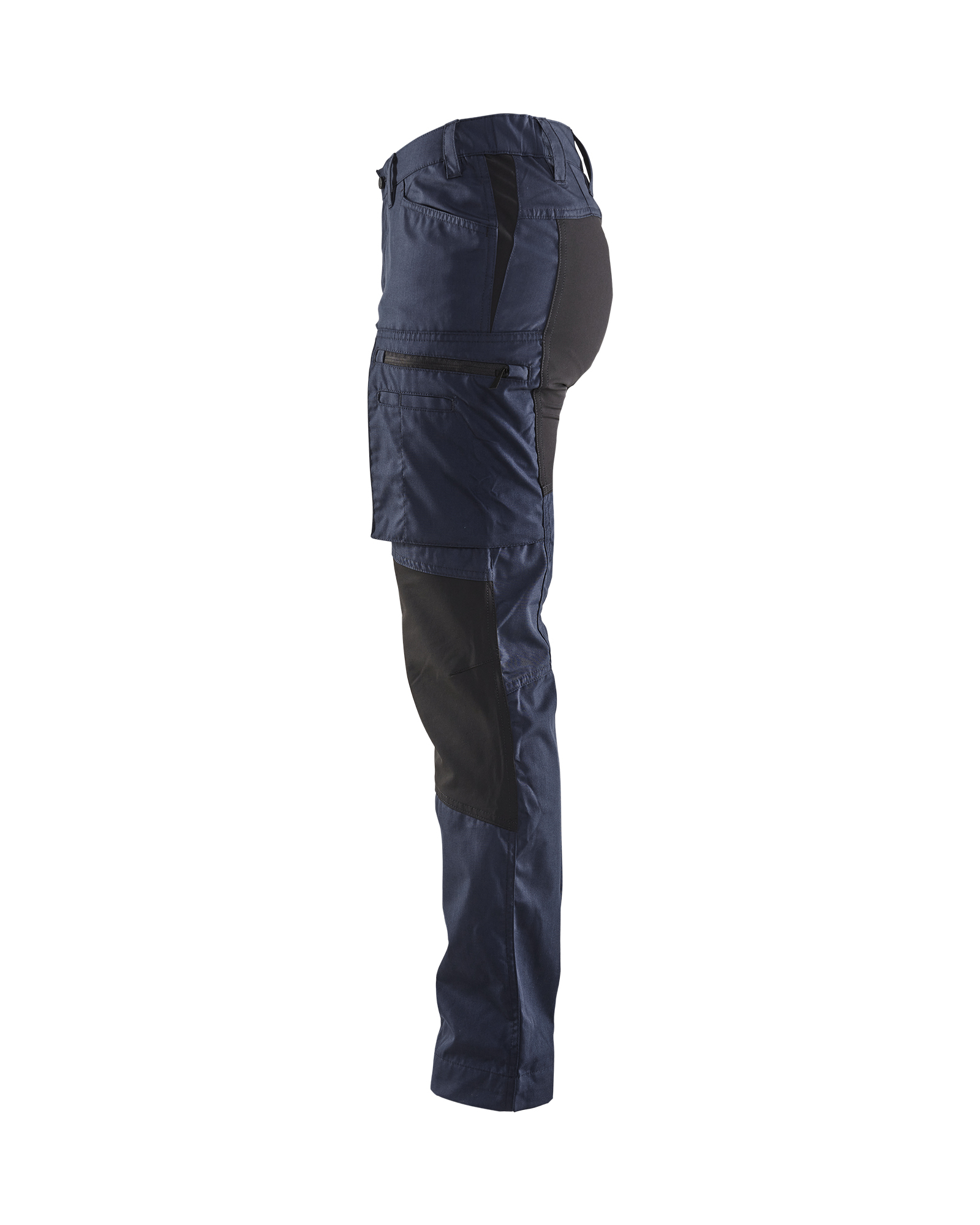 Pantalon maintenance +stretch femme Blåkläder 7159 Marine foncé/Noir Blaklader - 715918458699C