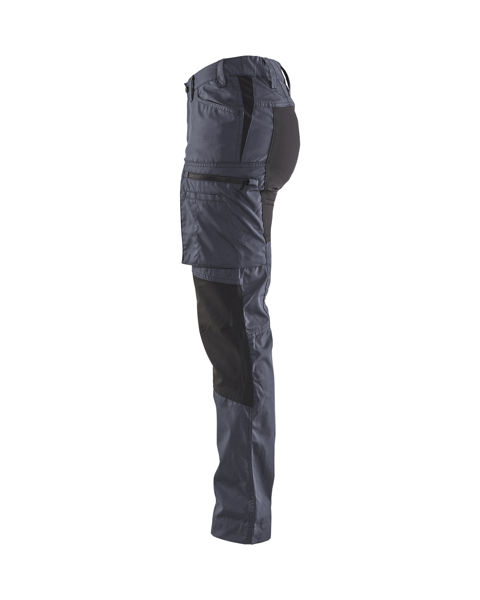Pantalon maintenance +stretch femme Blåkläder 7159 Gris clair/Noir Blaklader - 715918459499C