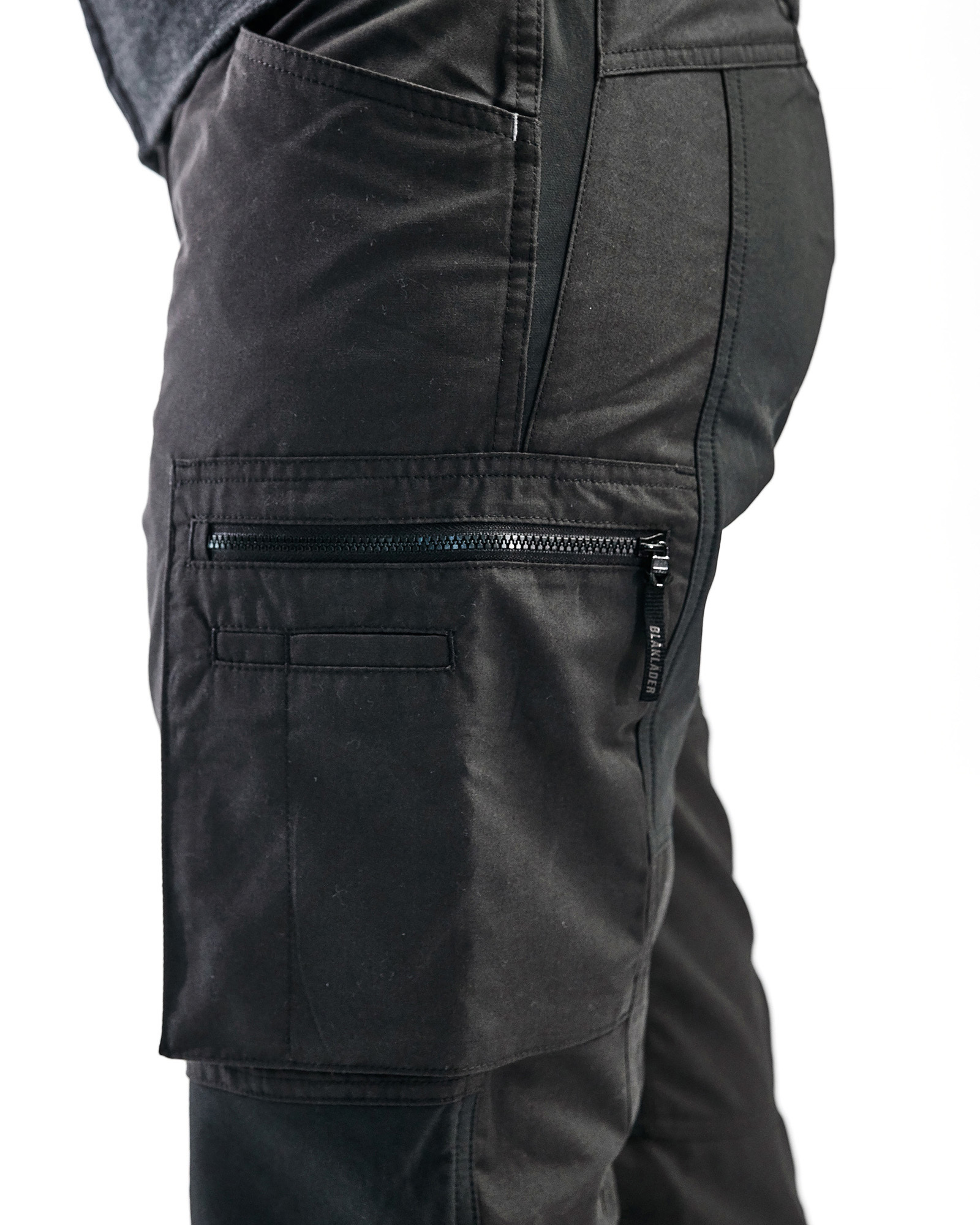 Pantalon maintenance +stretch femme Blåkläder 7159 Gris Foncé/Noir Blaklader - 715918459899C