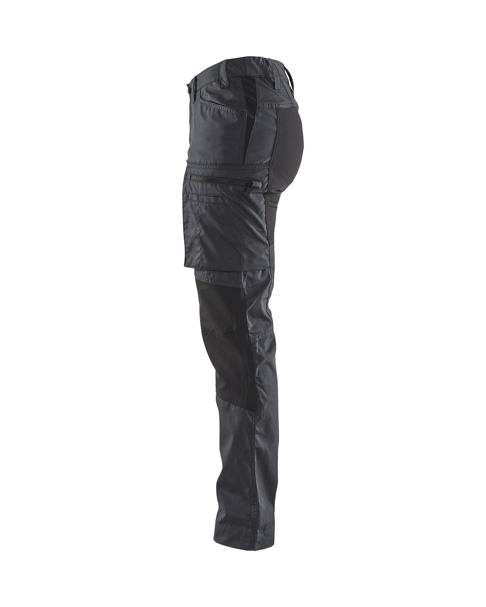 Pantalon maintenance +stretch femme Blåkläder 7159 Gris Foncé/Noir Blaklader - 715918459899C