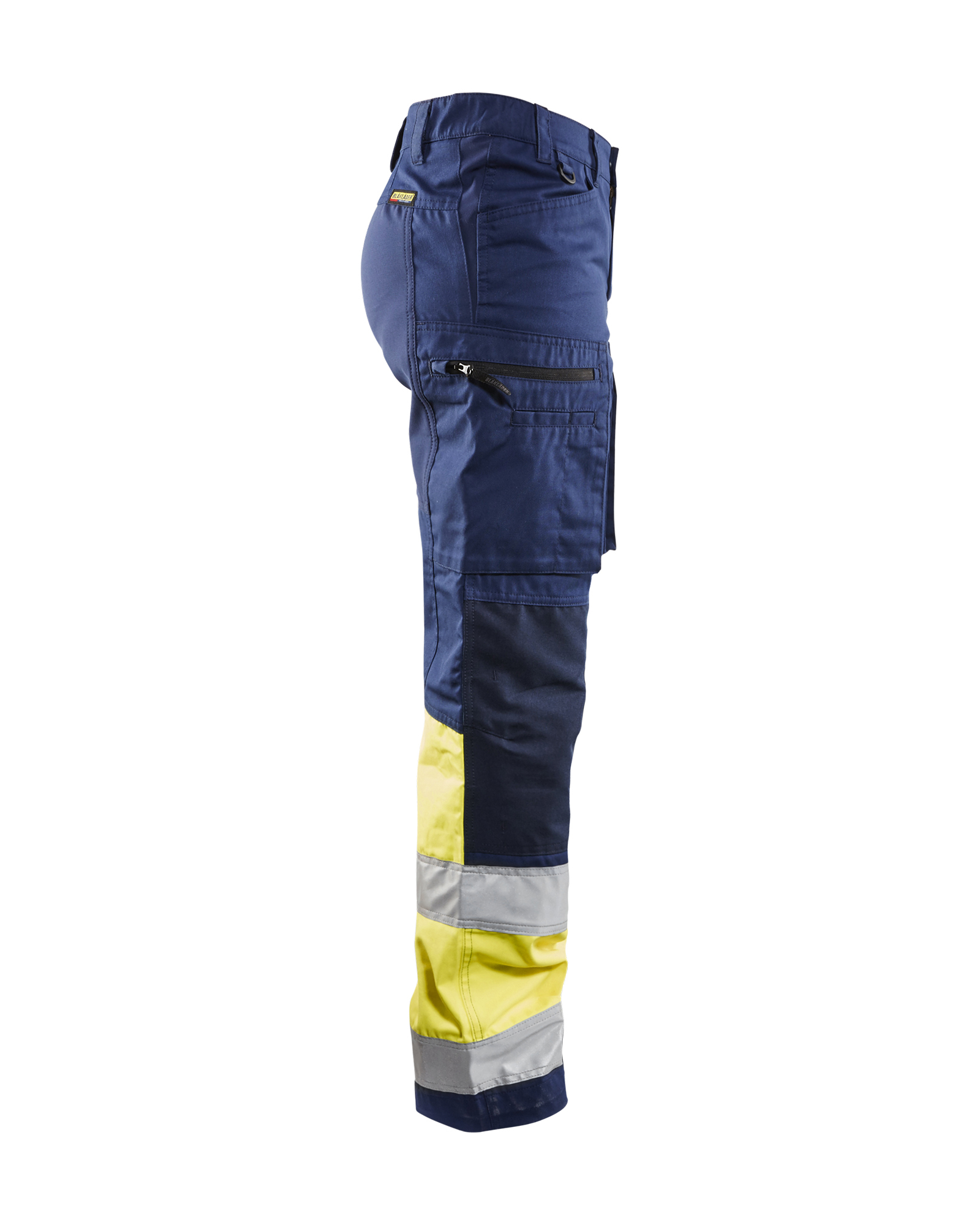 Pantalon +stretch haute-visibilité femme Blåkläder 7161 Marine/Jaune fluo Blaklader - 716118118933C