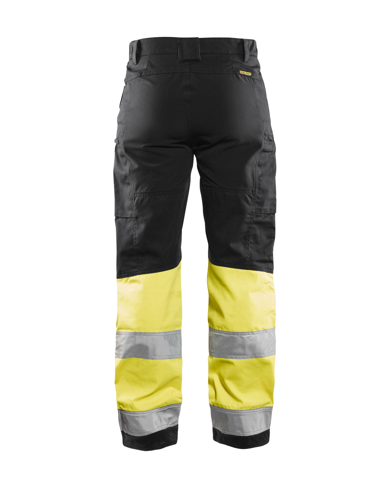 Pantalon +stretch haute-visibilité femme Blåkläder 7161 Noir/Jaune fluo Blaklader - 716118119933C