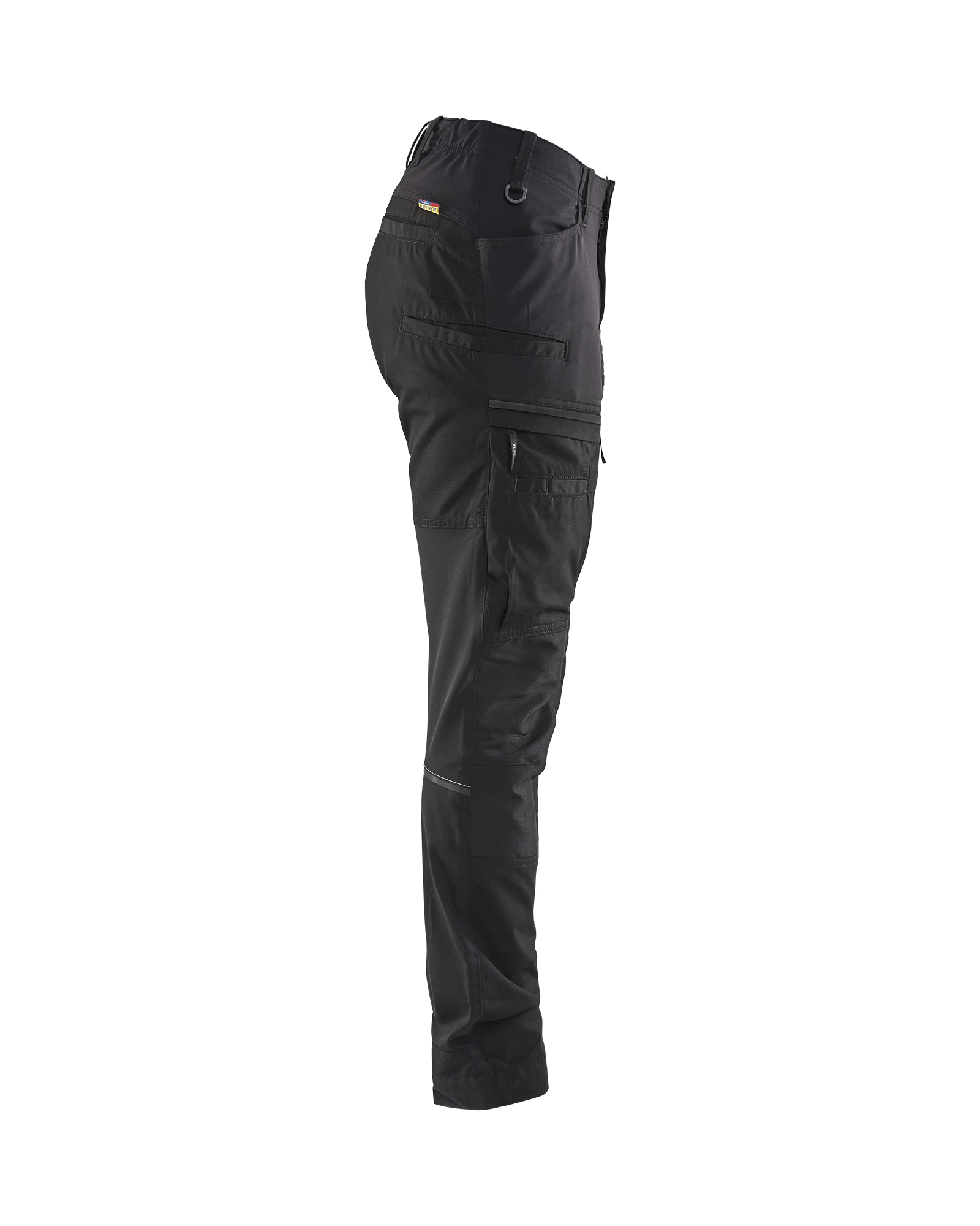 Pantalon maintenance +stretch femme Blåkläder 7166 Noir/Gris foncé Blaklader - 716618459998C