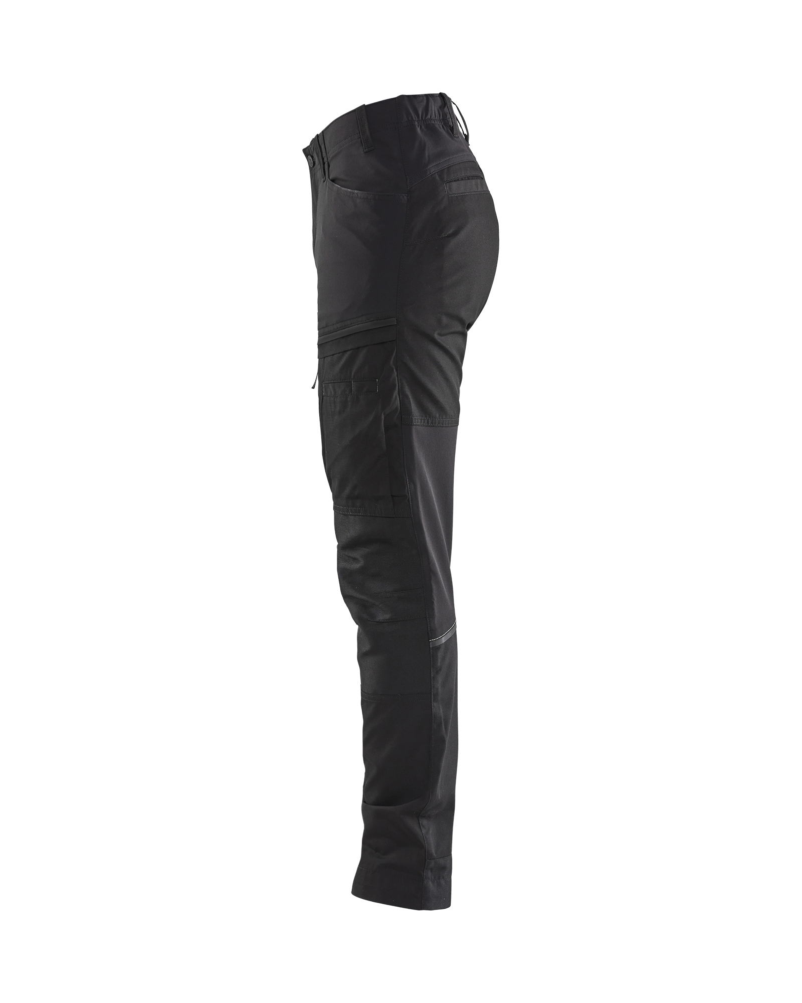 Pantalon maintenance +stretch femme Blåkläder 7166 Noir/Gris foncé Blaklader - 716618459998C