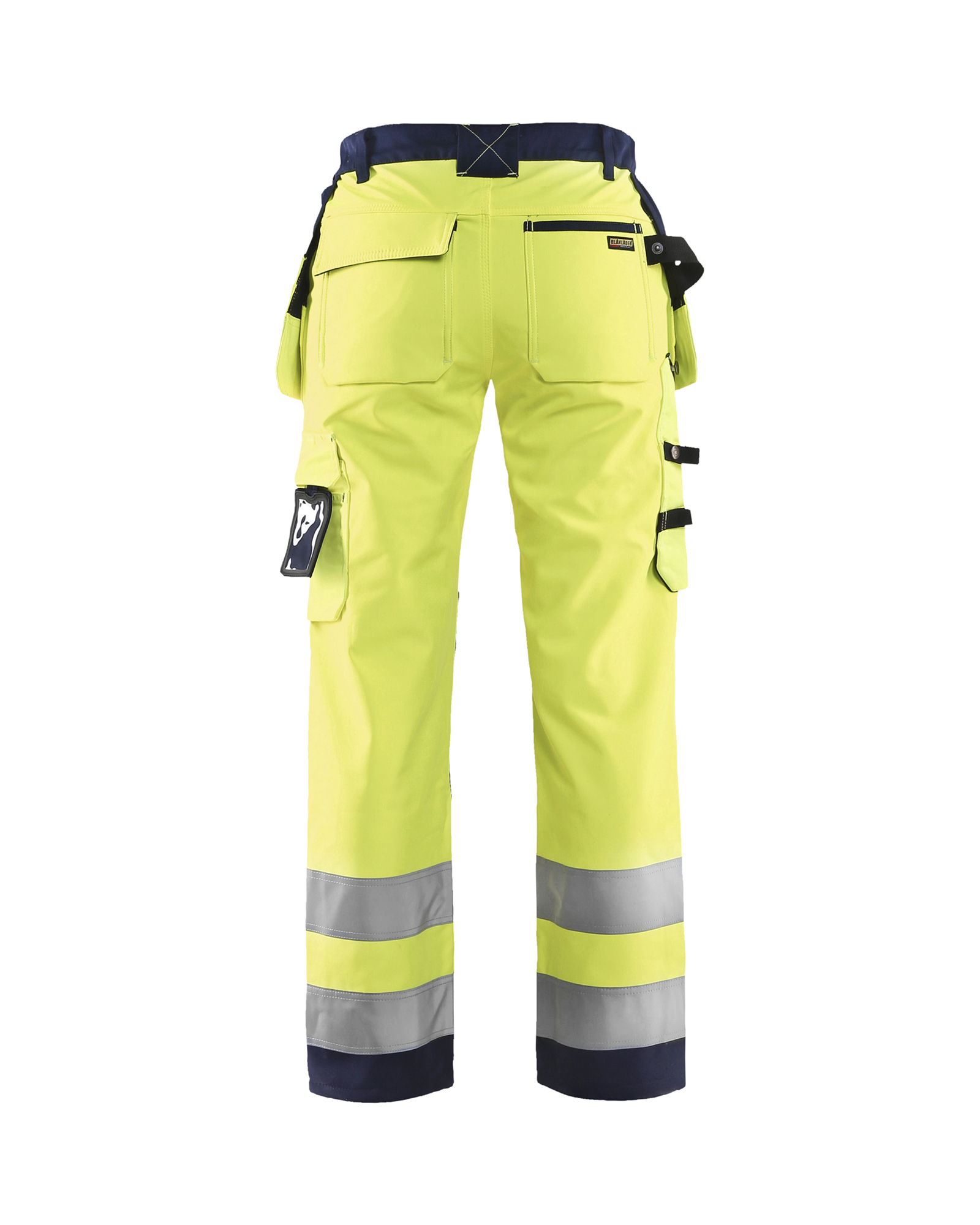 Pantalon softshell haute-visibilité femme Blåkläder 7167 Jaune fluo/Marine Blaklader - 716725173389C
