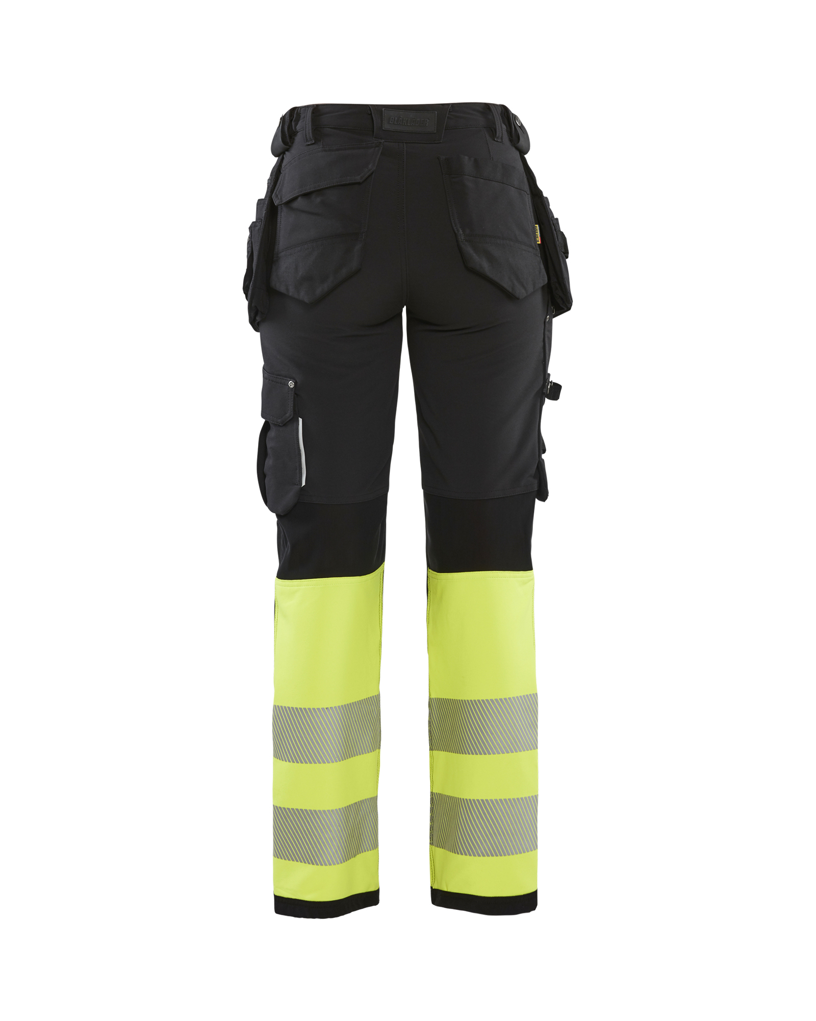 Pantalon stretch 4D haute-visibilité femme Blåkläder 7193 Noir/Jaune fluo Blaklader - 719316429933C