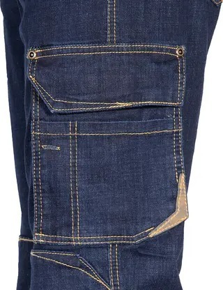 Pantalon Jeans QUARTEIRA blue jeans - Taille standard - COFRA - V496-0-00