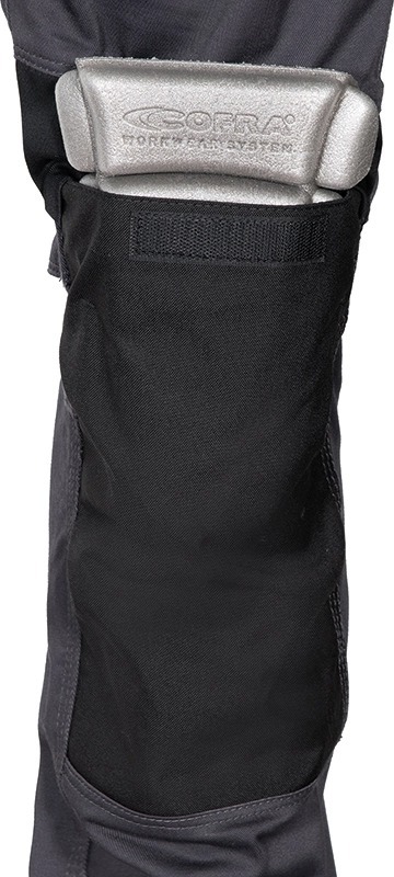 Pantalon Multipoches KUDUS gris/noir - Jambes courtes - COFRA - V568-0-01