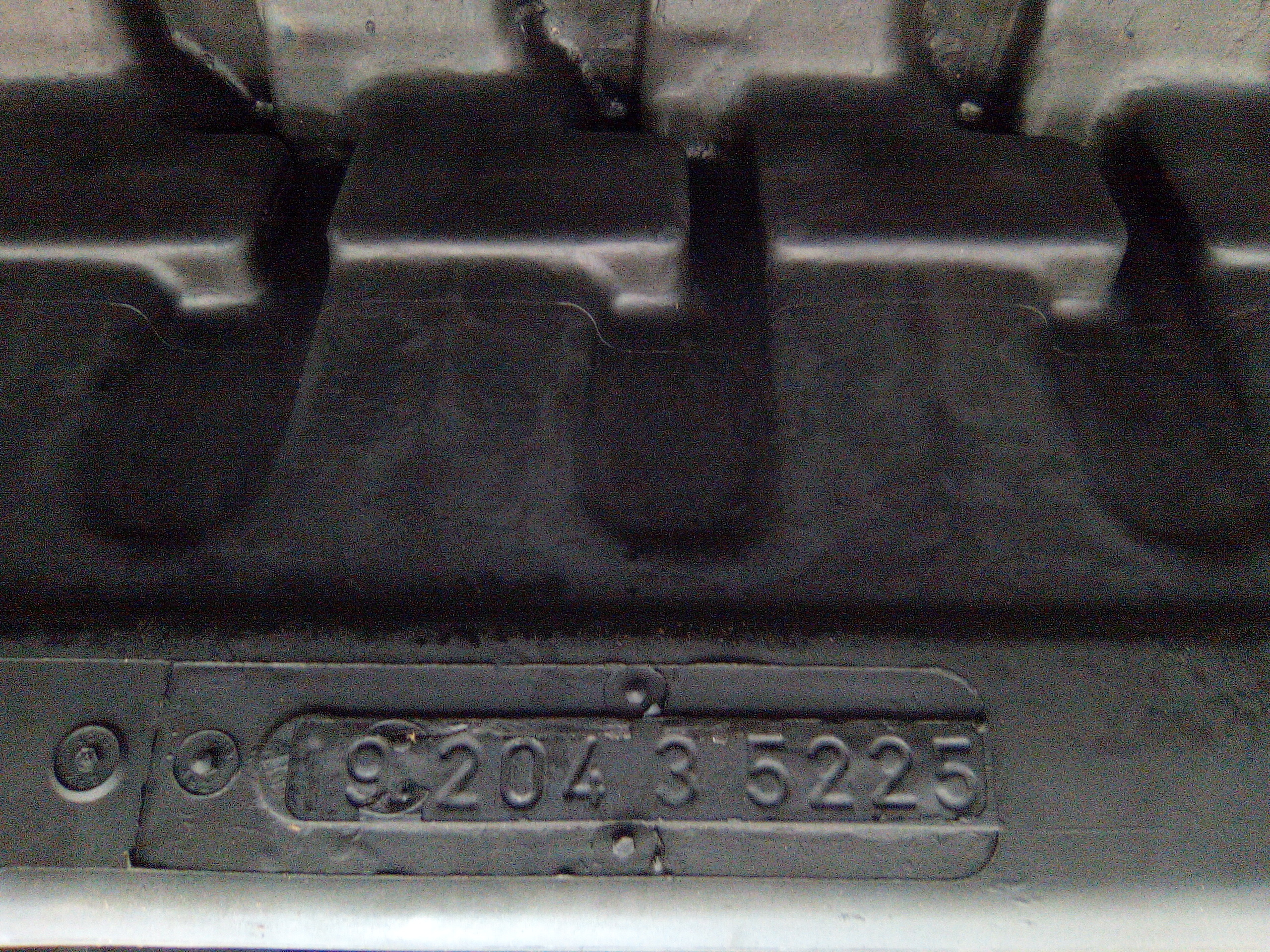 Chenille caoutchouc mini-pelle Kubota KX 057 4 - 400x74x72.5 V1jear - 15.1395.5817