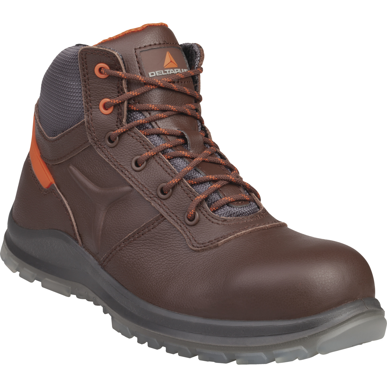 CHAUSSURE DE SECURITE HAUTE MARRON DELTA PLUS - CONCOS3MA
