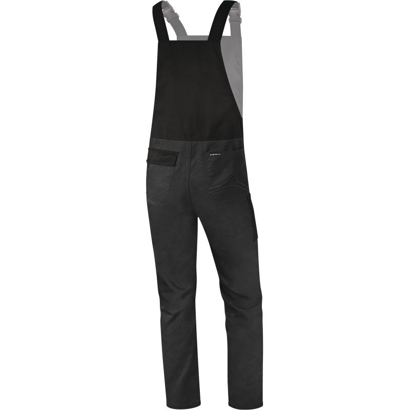 SALOPETTE DE TRAVAIL DELTA PLUS MACH2 M2SA3 GRIS/GRIS - M2SA3GG0 - M2SA3GG5X