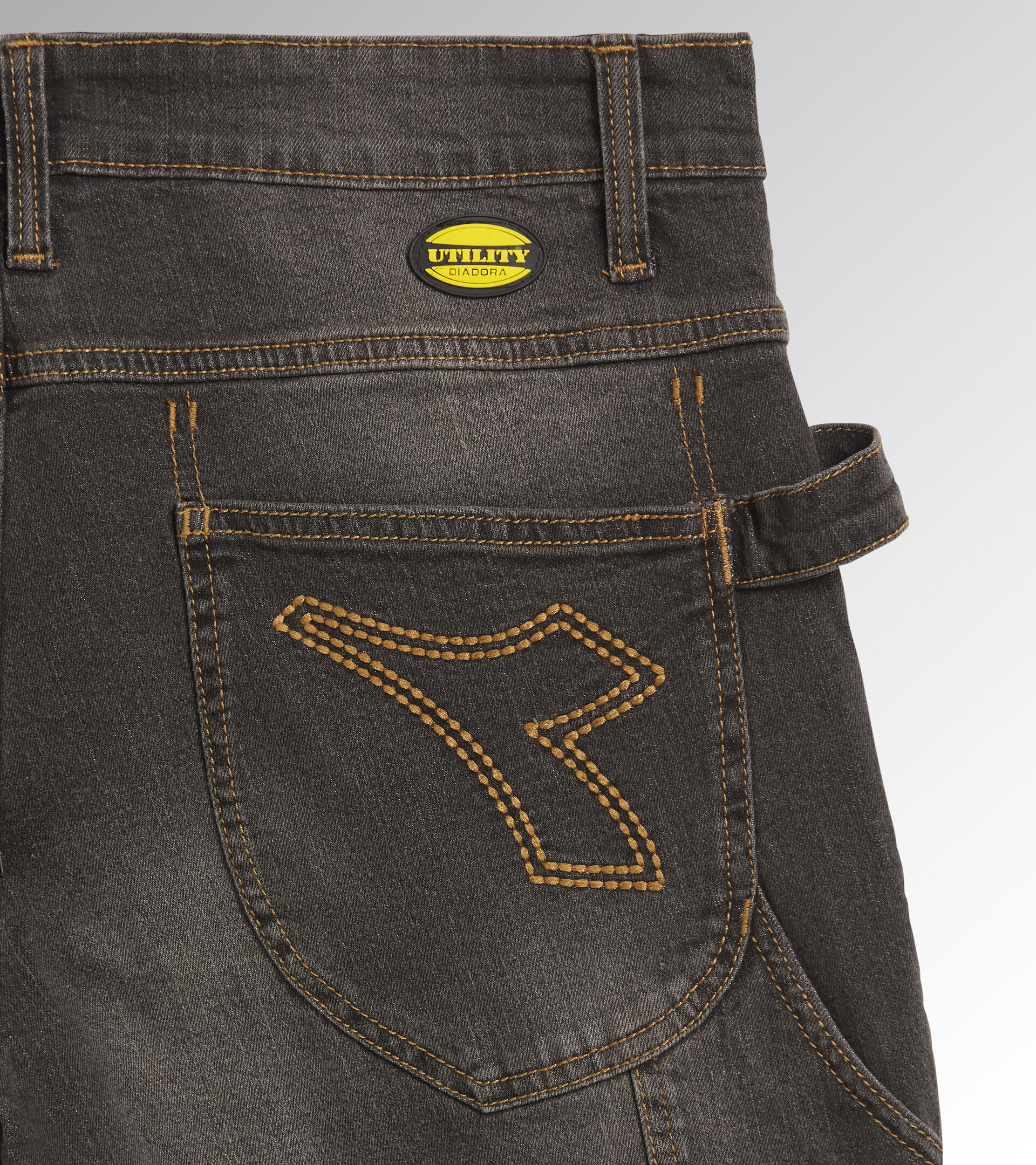 JEANS DENIM STRETCH 5 POCHES GRIS DIADORA STONE - 15959075003