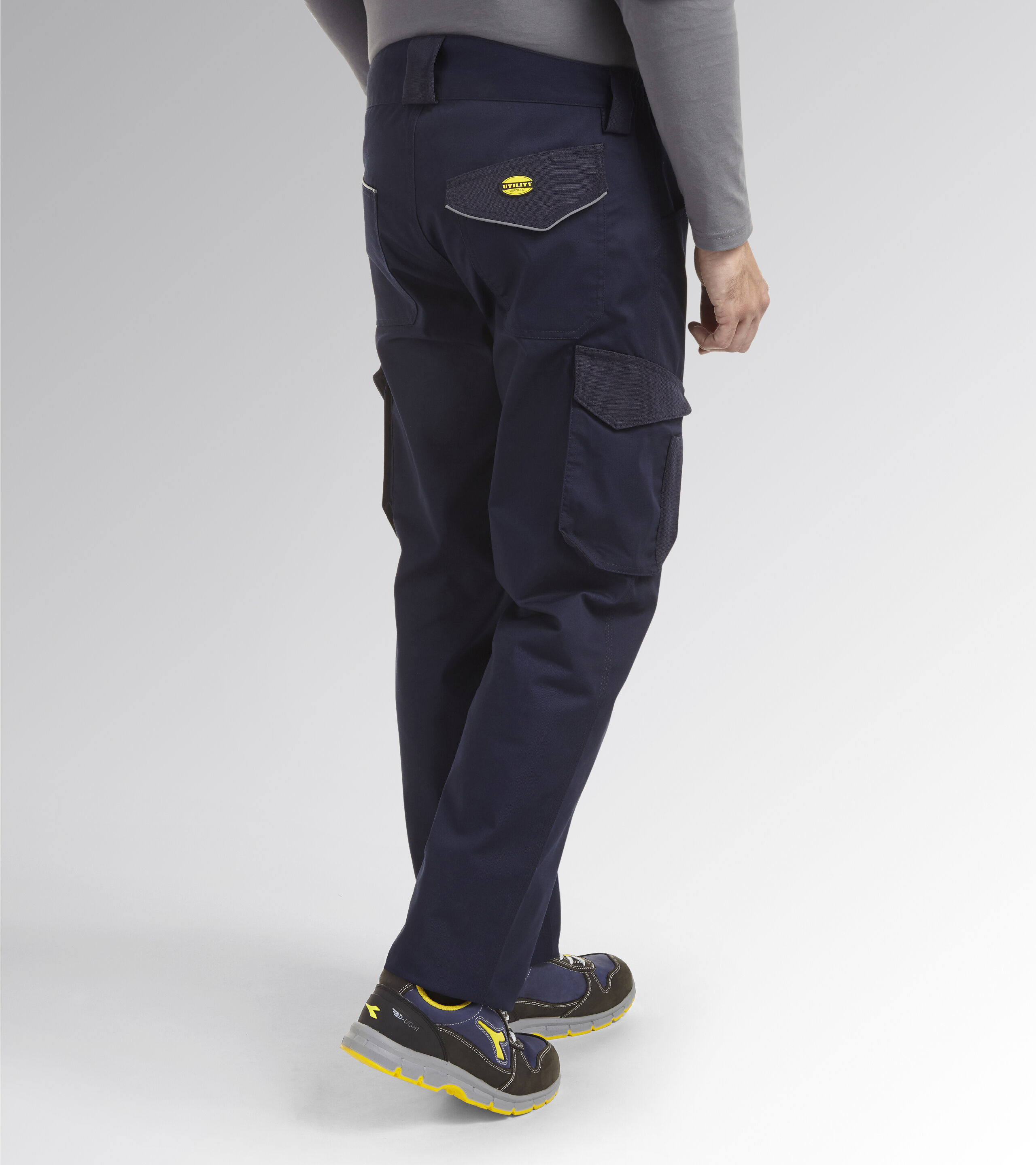 Pantalon de travail bleu marine STAFF CARGO - Diadora - 16030160062