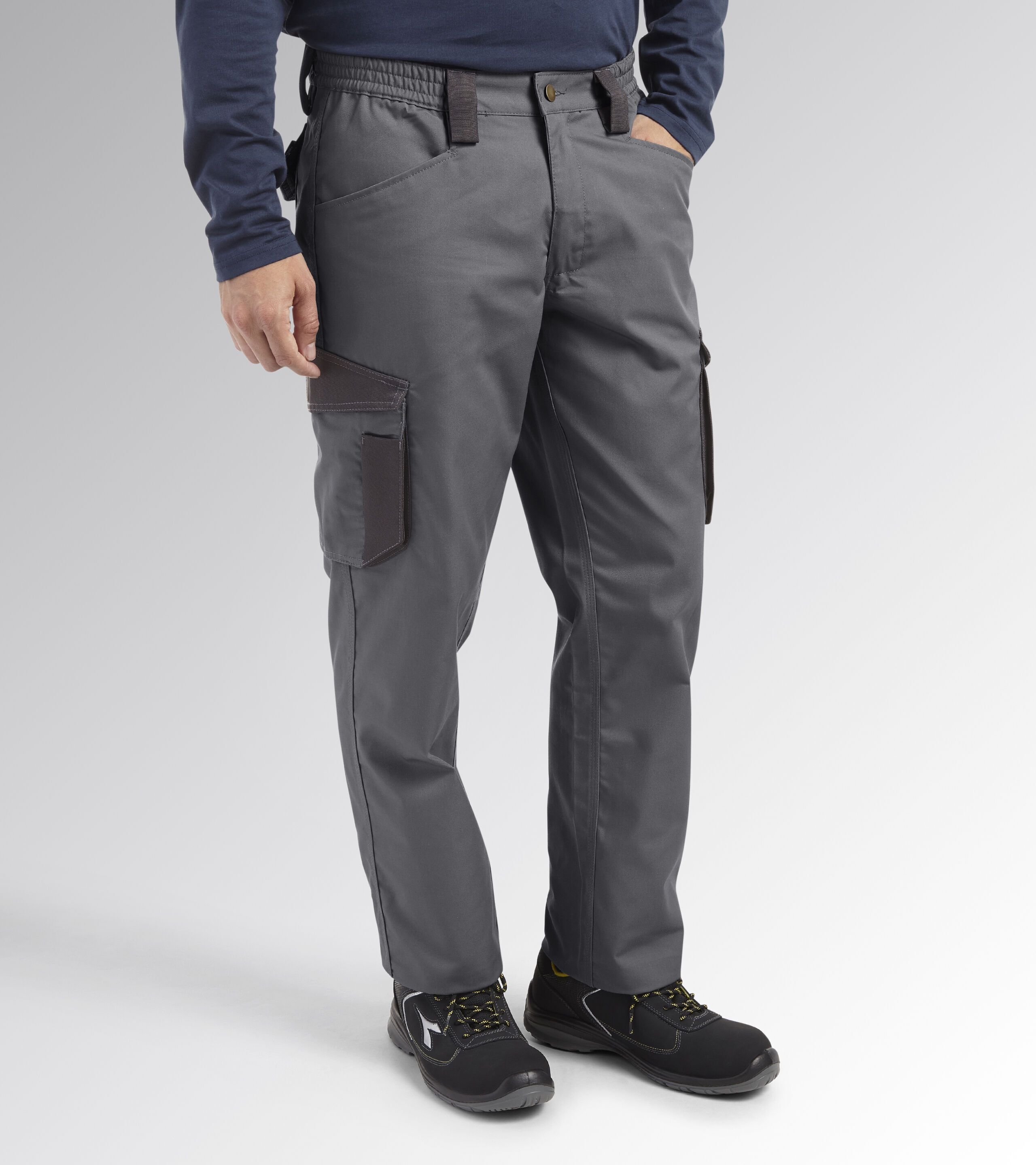 Pantalon de travail gris STAFF CARGO - Diadora - 16030175070