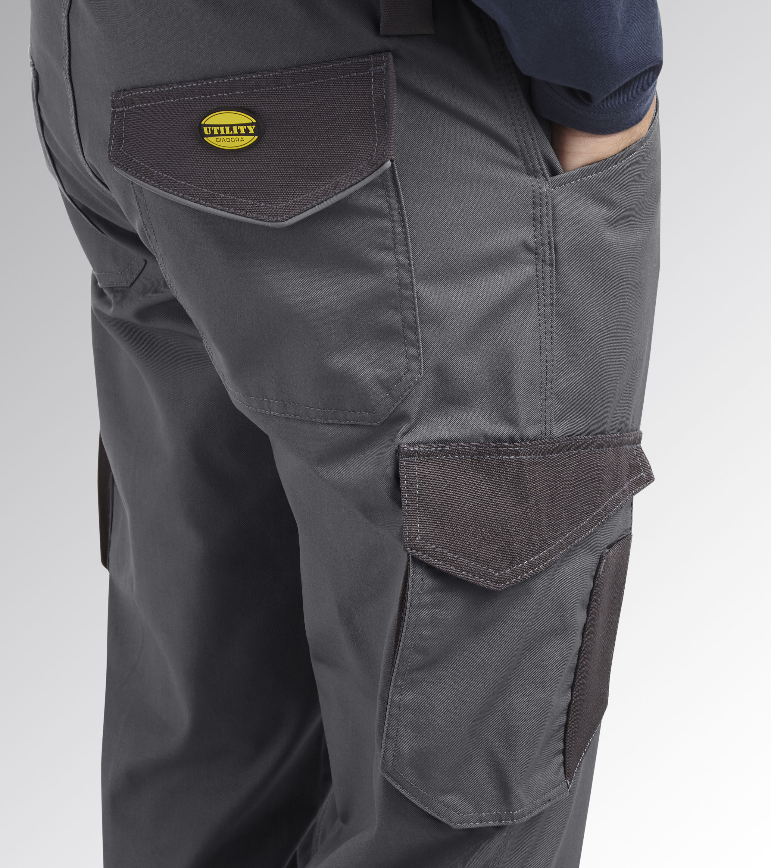 Pantalon de travail gris STAFF CARGO - Diadora - 16030175070