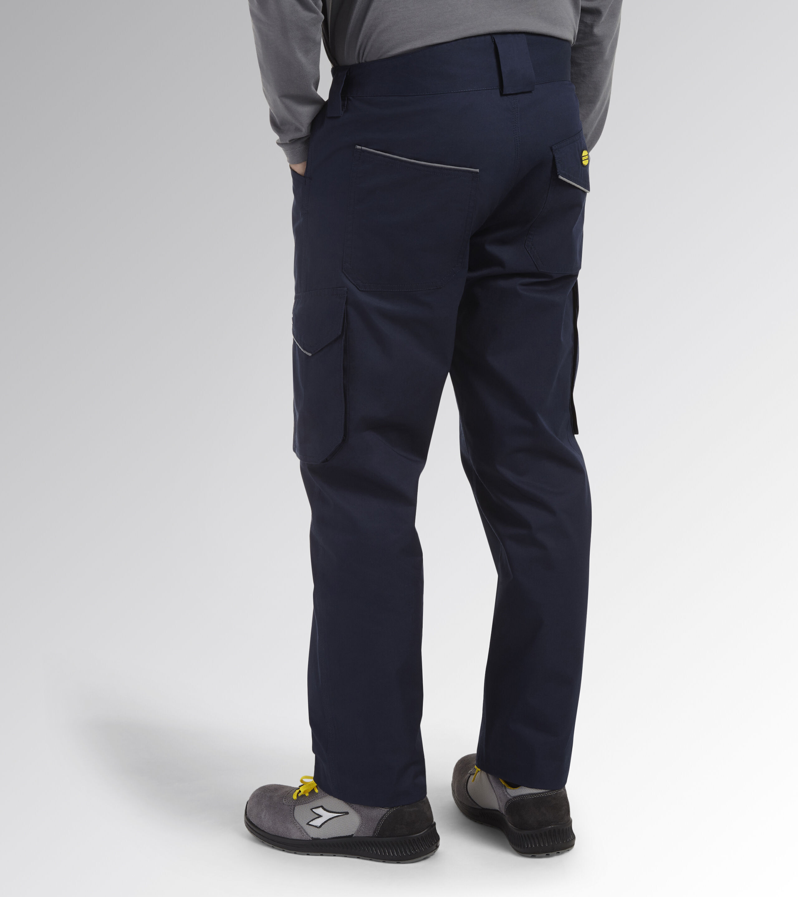 Pantalon de travail bleu marine STAFF LIGHT CARGO COTTON - Diadora - 17621360062