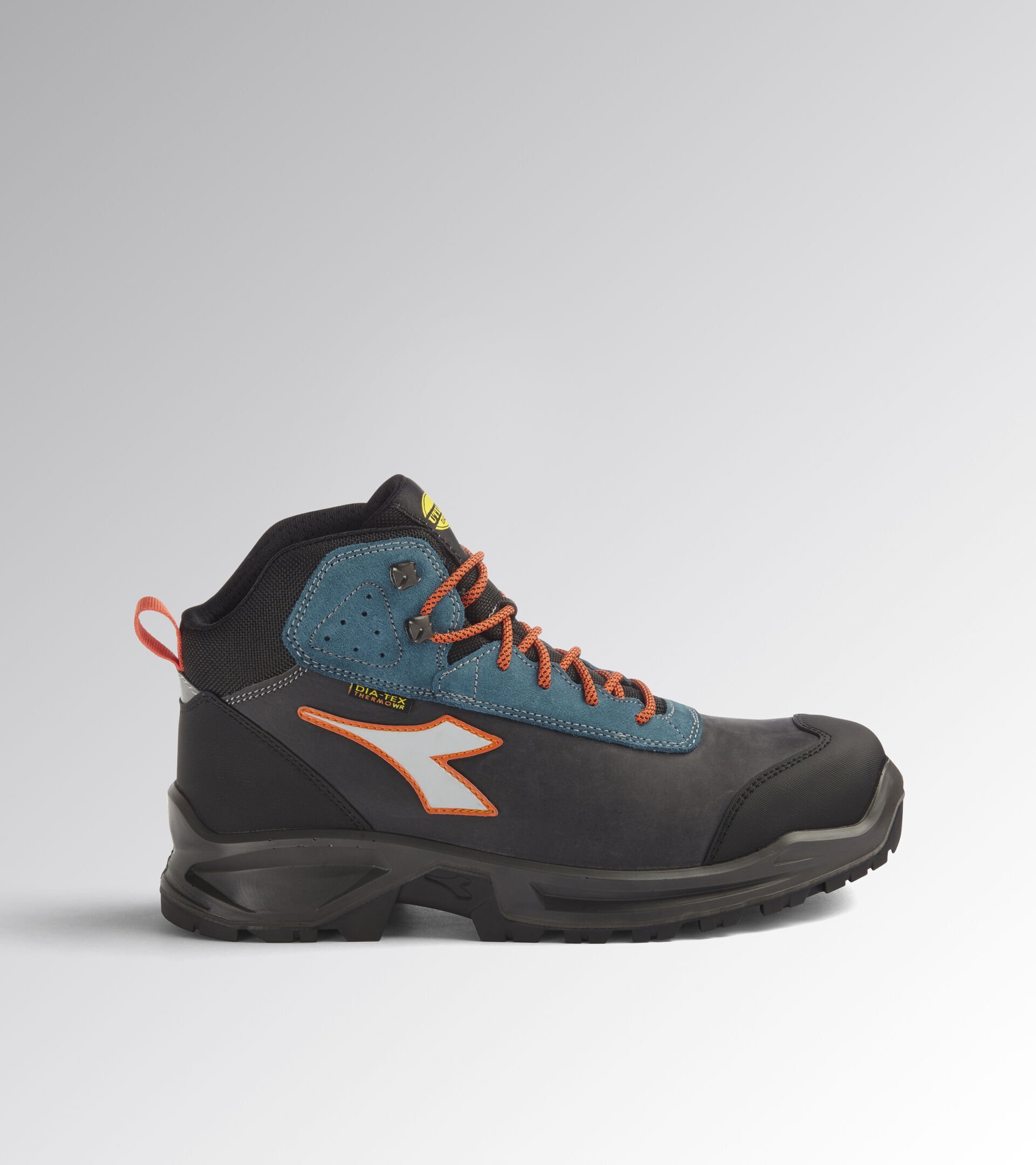 Chaussure de sécurité montante gris-bleu DIADORA UTILITY SPORT DIATEX MID S3 WR CI SRC - 177650C3701