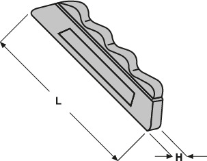 Clavettes pour dents coniques type esco  - E461