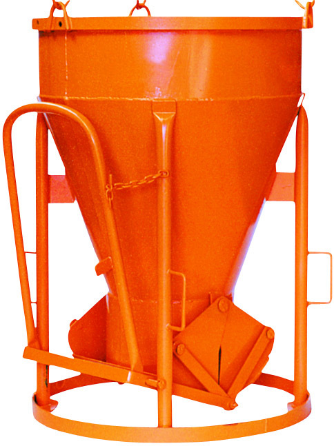 Benne à béton EICHINGER 1500 L cylindro-conique à fond ouvrant -101314