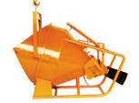 Benne à béton EICHINGER 750 L à tuyau à entonnoir couchée-Mécanique sans volant-101810