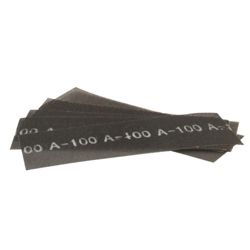 FEUILLE DE TREILLIS ABRASIF 290 x 100 MM - Grain 240 - x 10 pcs - EDMA - 163755