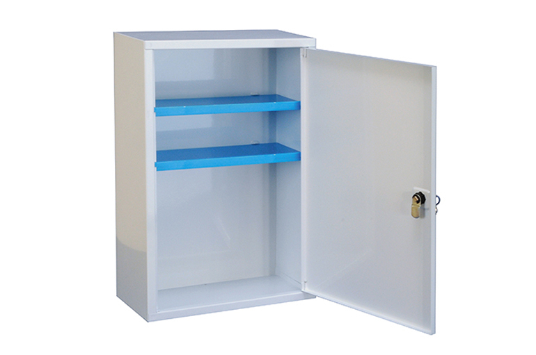 Armoire à pharmacie Farmor 1 porte en tôle vide -ARM4101MV