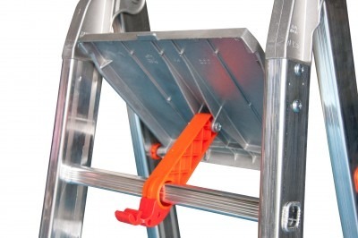 Marchepied alu 9 marches professionnel avec rampe - FIMM - 835007640