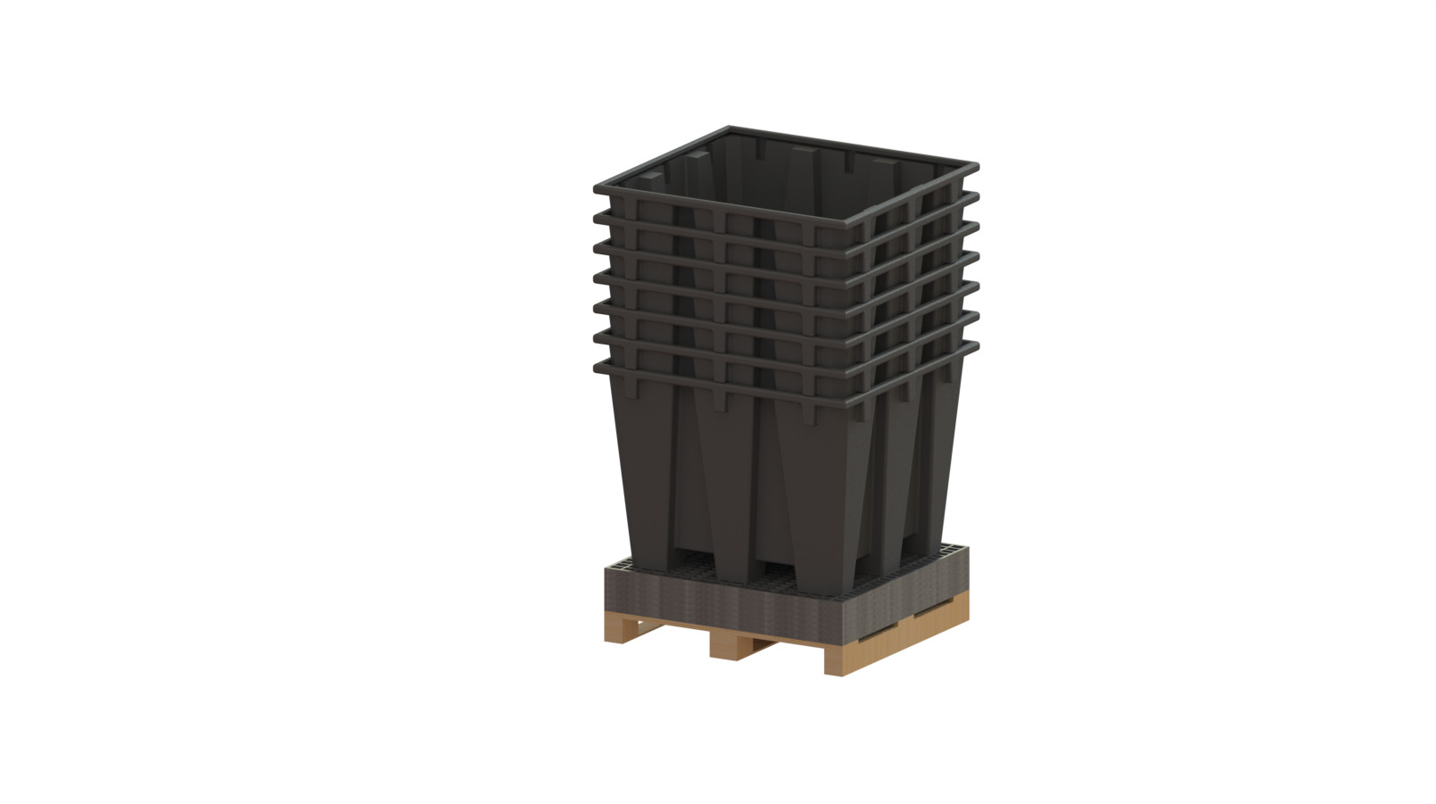 Bac PE recyclé 1 transicuve caillebotis acier galvanisé FIMM - 845009506