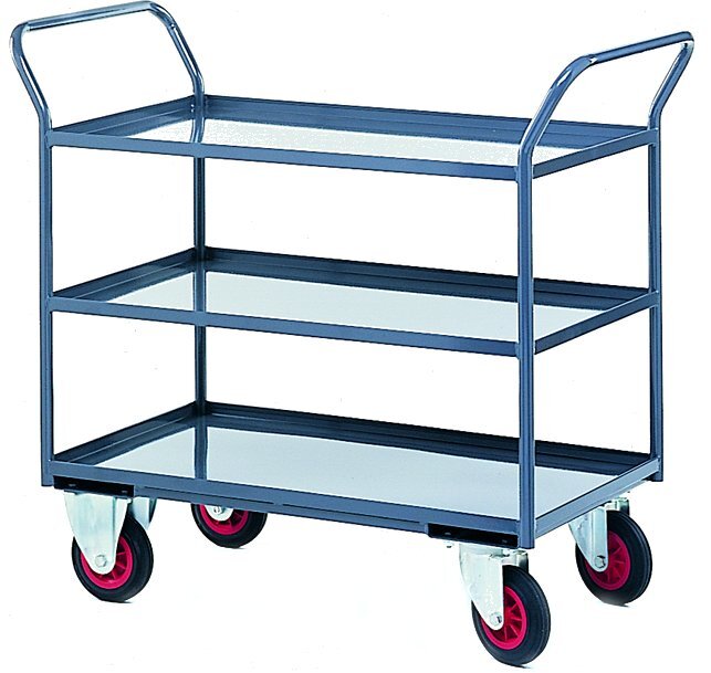 Servante 400kg 3 plateaux tôle 935x435 mm FIMM - 880000555