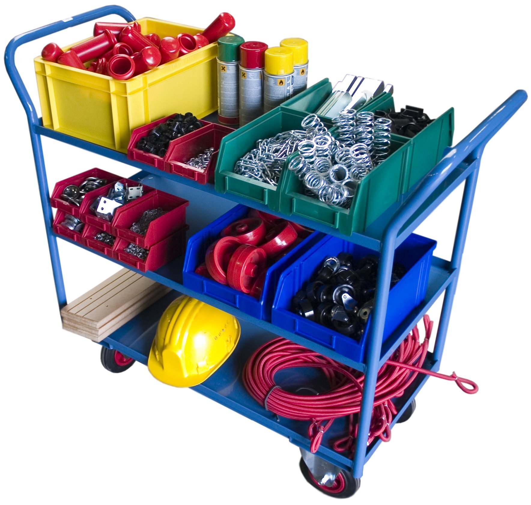 Servante 400kg 3 plateaux tôle 935x435 mm FIMM - 880000555