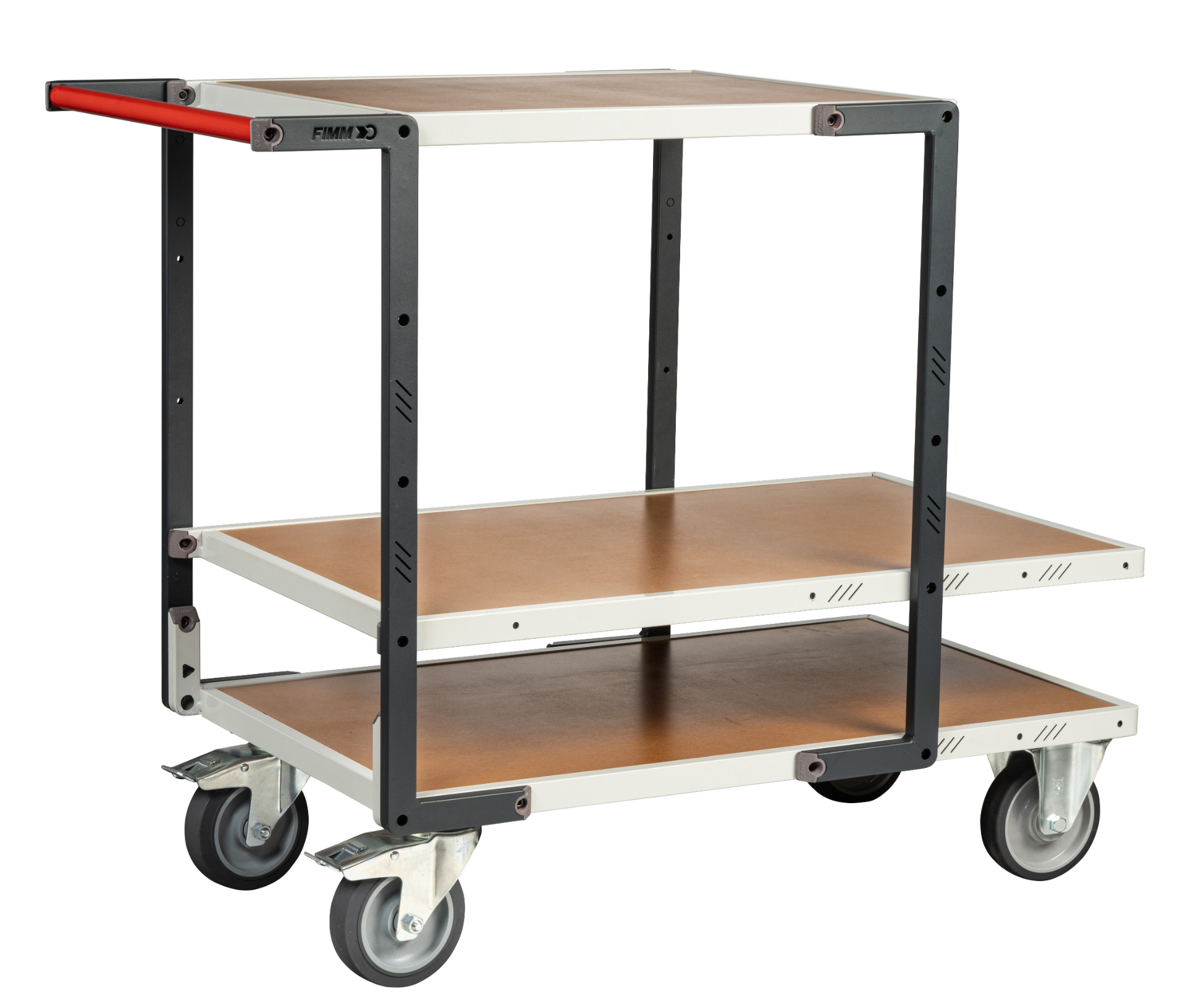 Servante Flat-Pack 3 plateaux 850x500 mm 400 kg - FIMM - 884721245