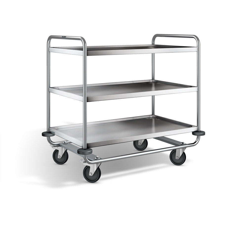 Servante 200 kg inox 304 L 3 plateaux 1000x600 mm FIMM - 885006693