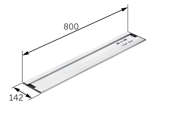 Rail de guidage de 800 mm pour scies circulaires portatives - FEIN - 32133039000