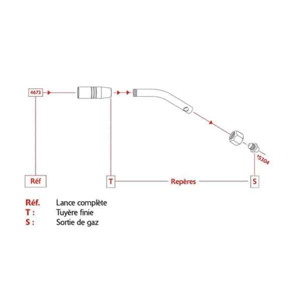INJECTEUR POUR LANCES SANITAIRES RÉF. 4650 - 4655 - EXPRESS - 15304