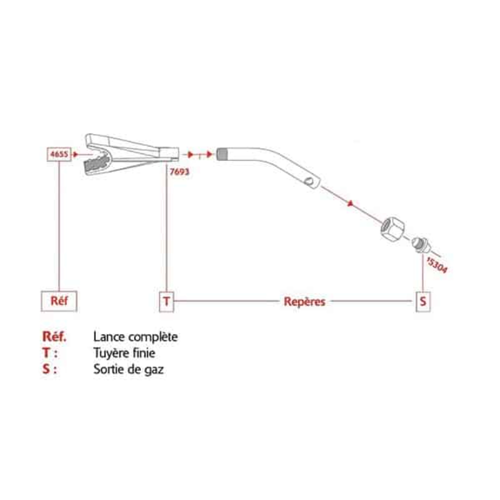INJECTEUR POUR LANCES SANITAIRES RÉF. 4650 - 4655 - EXPRESS - 15304
