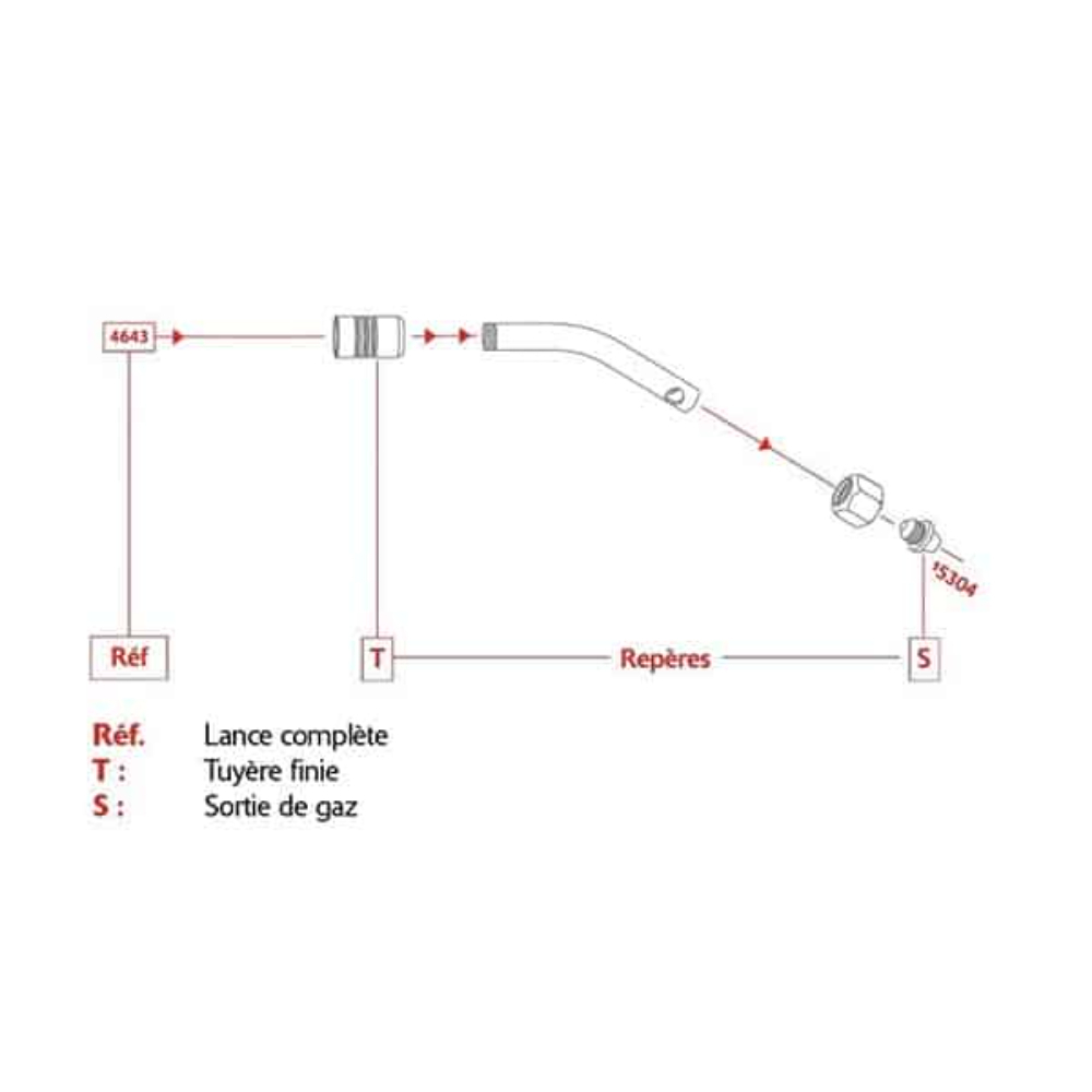 INJECTEUR POUR LANCES SANITAIRES RÉF. 4650 - 4655 - EXPRESS - 15304