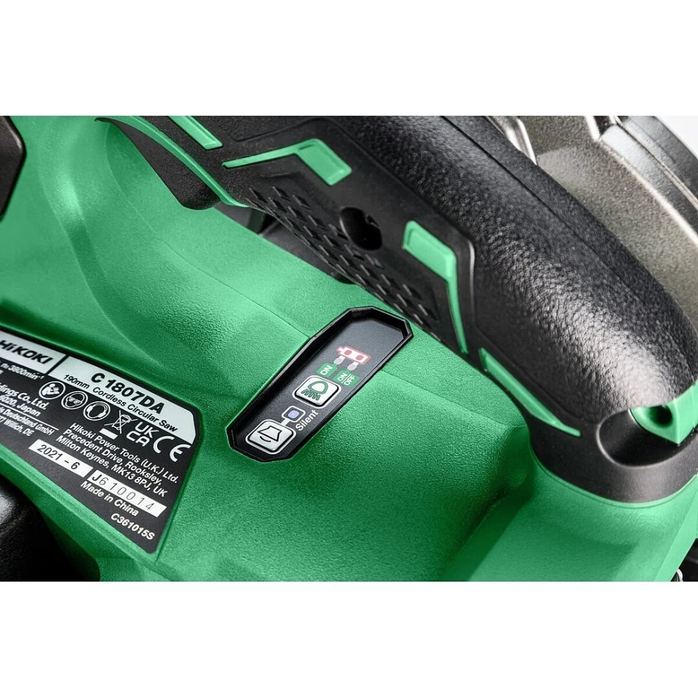Scie circulaire ø190 - 18V brushless - sans batterie ni chargeur - HIKOKI - C1807DAW2Z
