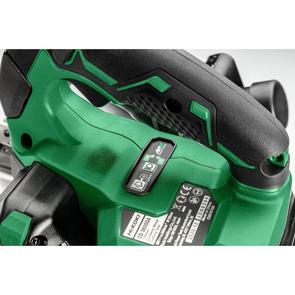 Scie circulaire ø125 pour métal 36V sans batterie ni chargeur avec coffret - HIKOKI - CD3605DAW2Z