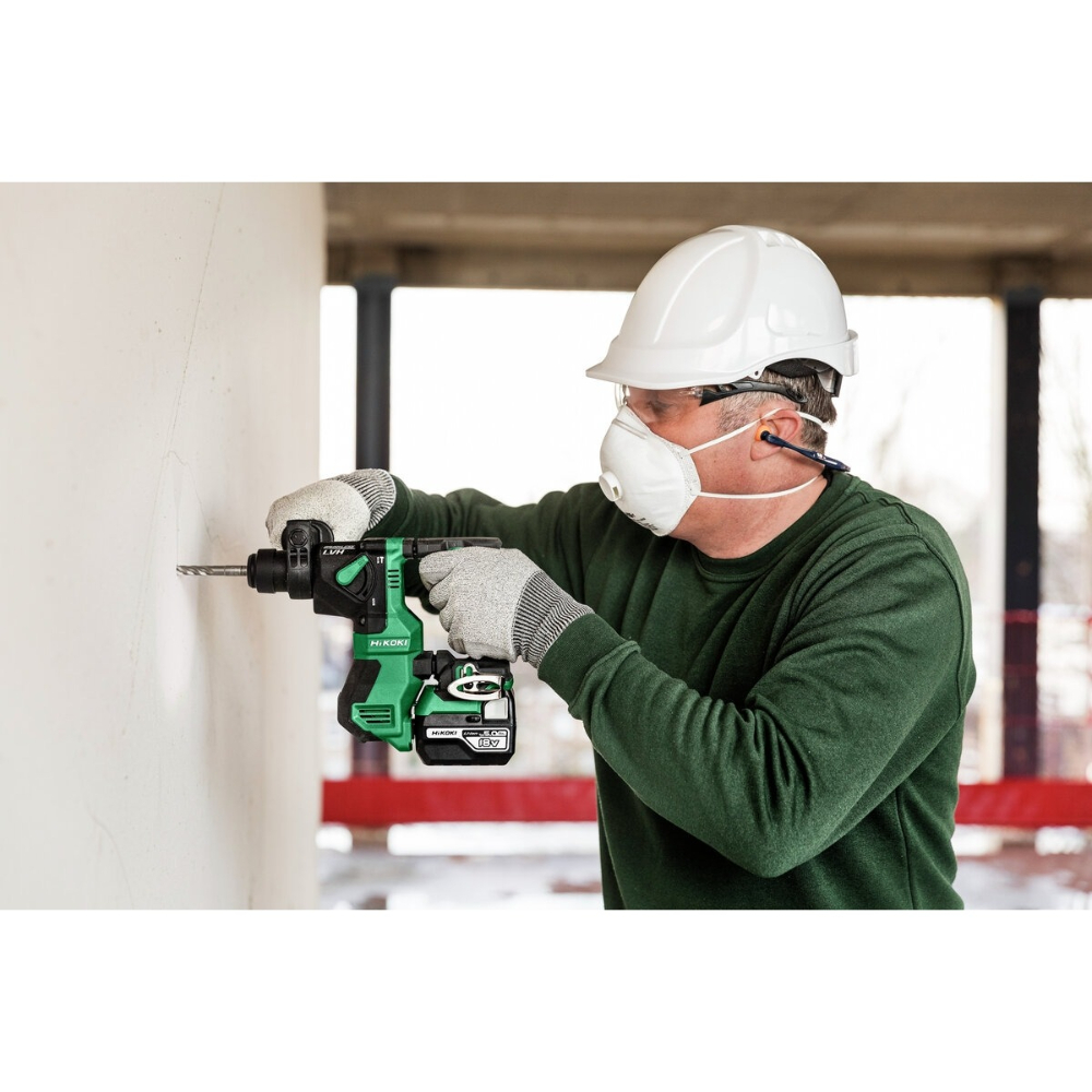 Perforateur SDS+ 18mm brushless 18V Li-ion 1,3J - sans batterie ni chargeur - HIKOKI - DH18DPAW2Z