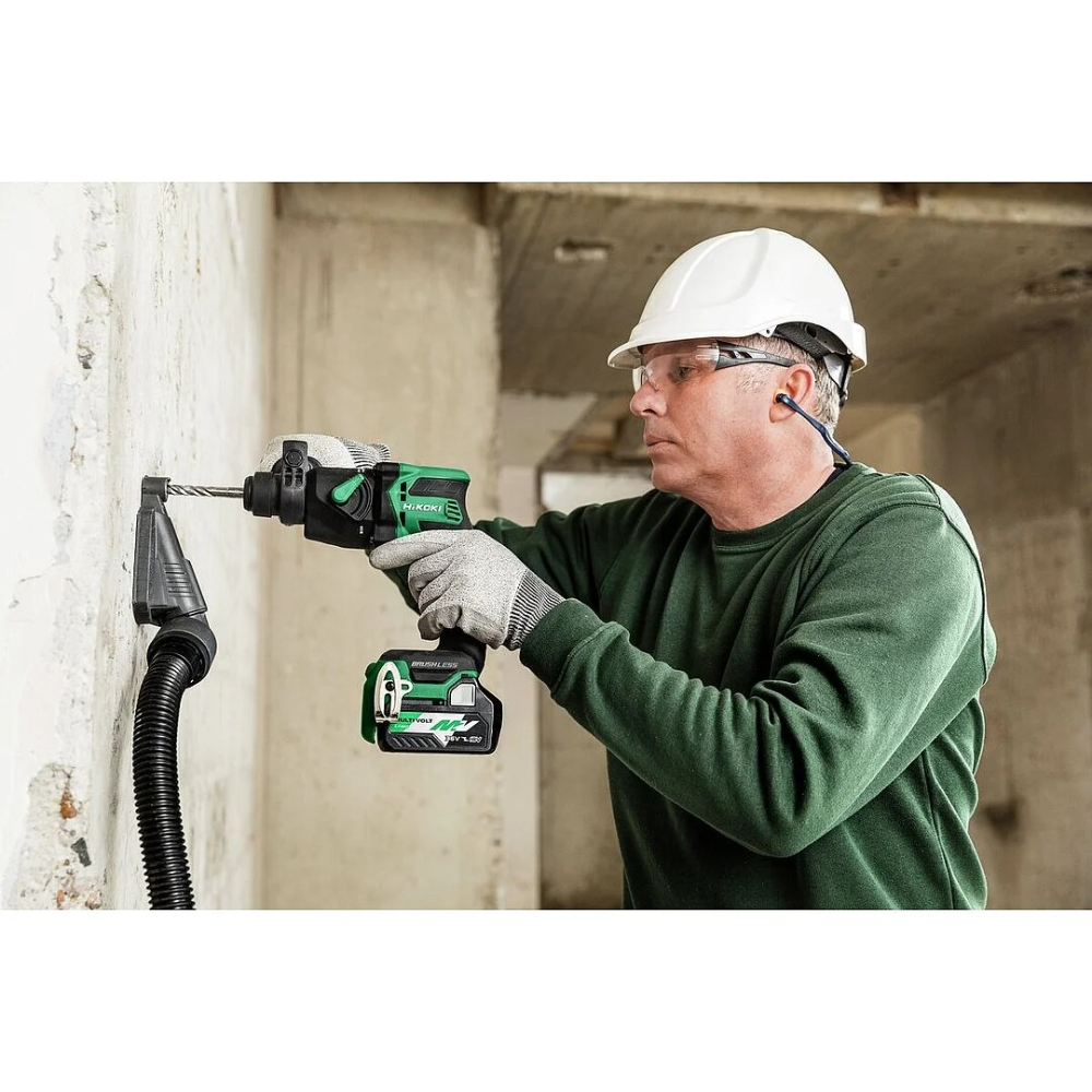 Perforateur SDS+ 18mm brushless 18V li-ion 1,3J - sans batterie ni chargeur - HIKOKI - DH18DPBW2Z