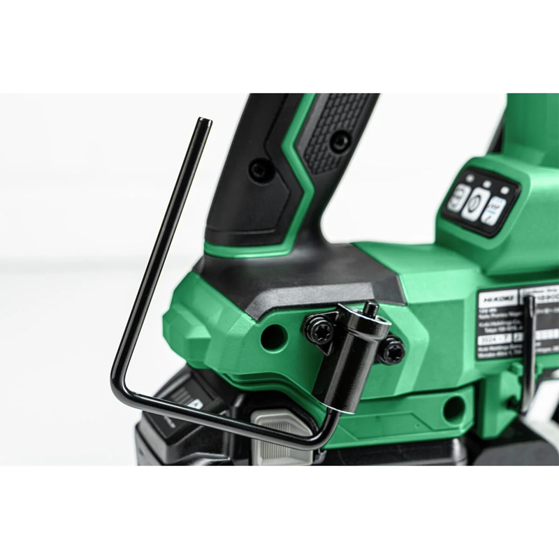 Cloueur 90mm 21°- 18v Li-ion Brushless - tête ronde bande plastique - sans batterie ni chargeur - HIKOKI - NR1890DRAW9Z